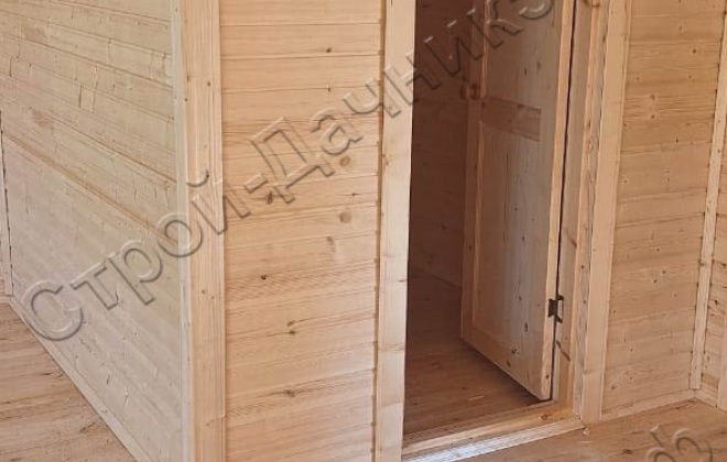 4 Каркасно-щитовой дом Д-3, 9x8.5м, 67.5 М², Ленинградская область, Лодейнопольский район, деревня Новая слобода (9)